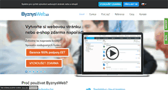 Desktop Screenshot of byznysweb.cz