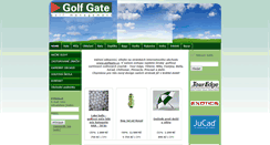 Desktop Screenshot of golfgate.byznysweb.cz