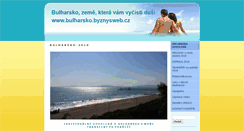 Desktop Screenshot of bulharsko.byznysweb.cz