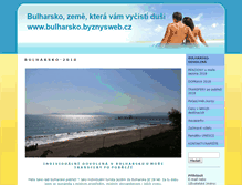 Tablet Screenshot of bulharsko.byznysweb.cz